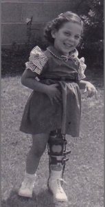 Karen as a little girl
