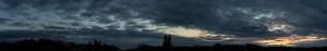 image of moonlit clouds in the sky