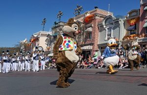 Image of parade at Disneyland