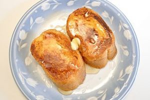 image of French toast made with challah bread