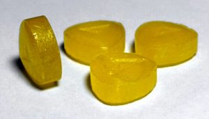 image of lemon hard candies