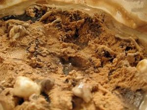 image of rocky road ice cream