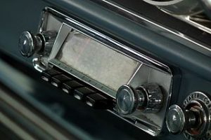 image of car radio