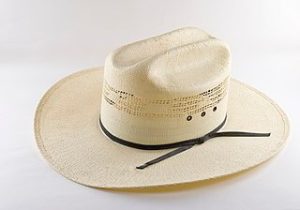photo of straw cowboy hat