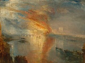 JMW Turner's painting Burning of the Houses of Lords and Commons