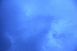 Image of a misty blue sky.